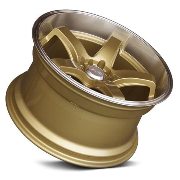 Amazon.com: Xxr 555 17x8 5x100/5x114.3 35et Hyper Gold/Ml wheel
